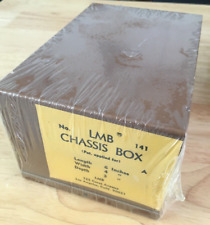 Lmb 141 Chassis Project Box 6 L X 4 W X 3 D Aluminum Brown