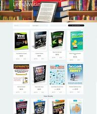 Turnkey Ebooks Shop Website For Sale 330 Books Included Free Host Install