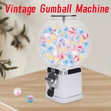 Gumball Machine Vintage Candy Vending Dispenser Coin Bank Big Capsule 171746cm