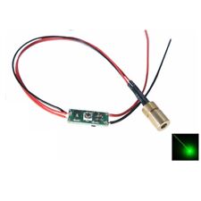 Mini 520nm 10mw Green Dot Light Laser Diode Module Within Driver Board 06x10.5mm