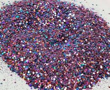 Psyco-dazzle Holographic Chunky Glitter Metal Flake Tumbler Nail Crafts Epoxy