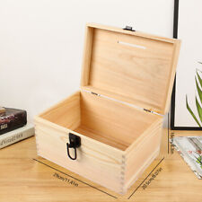 Wood Collection Case Suggestion Box Donation Charity Church Box Fundraising Box