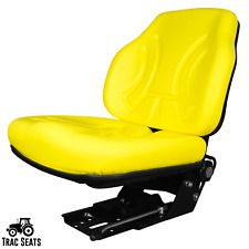 Yellow Suspension Tractor Seat For John Deere 5103 5200 5203 5210 5220 5510 5520