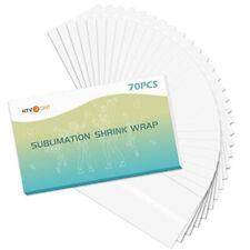 Shrink Wrap For Sublimation Tumblers 5x10 Inch 70pcs Sublimation Shrink Wrap Sle