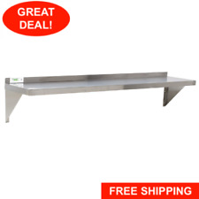12 X 60 Nsf Wholesale Stainless Steel Restaurant Kitchen Solid Wall Shelf