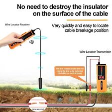 Underground Cable Wire Locator Tracker Network Telephone Line Test Earphone