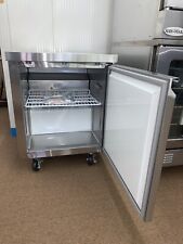 New 27 Single Door Worktop Under Counter Freezer On Wheels Nsf Commercial