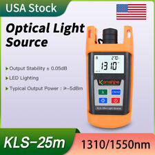13101550nm Singlemode Optical Laser Source Komshine Kls-25 Fiber Optic Tester