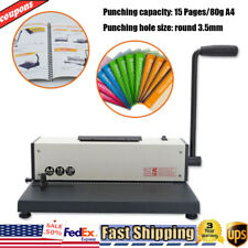 Spiral Coil Binding Machine Electric Based Office Books Paper Spiral Coil Binder