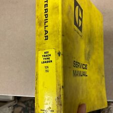 Cat Caterpillar 931 Service Shop Repair Manual Track Loader Backhoe Sn 10n 78u