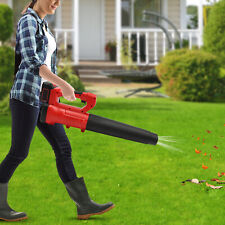 Leaf Blower Mulcher Vacuum Yard Tool Outdoor Leaves Collection W6 Speed 194w Us