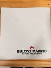 Leblond Makino Operator Programmer Manual Fanuc Mate Tc Ct40 Cnc Lathe Count 15
