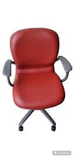 Free Shipping Haworth Improv Series Conference Chair In Burnt Orange Pre-owned