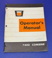 Oliver 7300 Combine Operators Manual