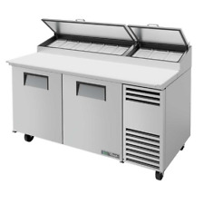 True Tpp-at-67-hc 67w Solid Door Refrigerated Pizza Prep Table