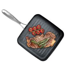 Granite Stone Grill Pan 10.25 Nonstick And Scratchproof Stovetop Cookware