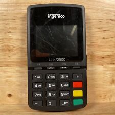 Ingenico Link 2500 Black Wireless Bluetooth Nfccontactless Credit Card Terminal