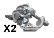 2 Pack K20yh75 2 X 2 Fixed Right Angle Scaffold Clamp Forged Steel