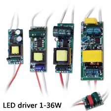 Led Driver 3v 5v 12 Volt Dc 300ma Amp Adapter Power Supply Ic Transformer 1-36w