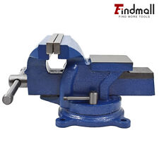 Findmall 5 Bench Vise Anvil Swivel Locking Base Table Top Clamp Heavy Duty Vice