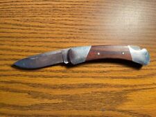 Vtg Usa Buck Discontinued 500 Duke Folding Knife 3 Blade Rosewood Handle