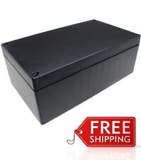 New Abs Plastic Project Box Enclosure 7.6lx 4.51w X 2.95h Inch In Black