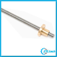12-10 Stainless Steel Acme Threaded Rod Lead Screw Custom Length Up To 72