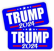 2 Trump 2024 Hard Hat Stickers Welding Helmet Decals America Usa Maga 1x2