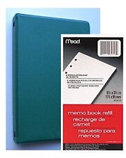 Bundle - Mead Loose-leaf 6-ring Memo Book 6-34 X 3-34 With 80 Extra Sheets