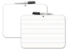 Board Dudes Double Sided Dry Erase Lapboard 9 X 12 Inches