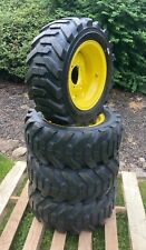 27x10.50-15 Skid Steer Tireswheels - 27x10.5-15 - For Bobcat More - 6ply