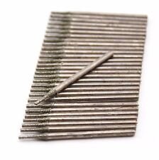 30pcs 1.2 Mm Diamond Drill Bits Solid Coated Hole Saw Lapidary Tools For Stone