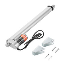 Vevor Linear Actuator 12v 12inch 0.55s High Speed 220lbs1000n Ip54 Protection