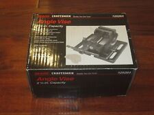 Craftsman Angle Vise 2 12 In. W Weighted Base Tilting Machining Brand New