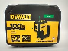 Dewalt Dw08302cg Green Self-leveling 3-spot Laser Level - Blackyellow