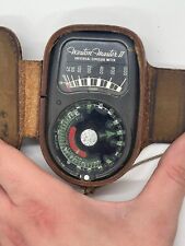 Weston Master Ii Universal Exposure Meter With Case