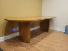 8 Ft Used Wood Conference Table Great Condition