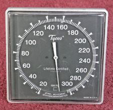 Tycos Sphygmomanometer Blood Pressure Gauge - Gauge Only - With Wall Mount