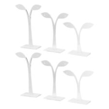 6pc Earring Stud Display Stands Jewelry Display Holder Earring Rack Organizer