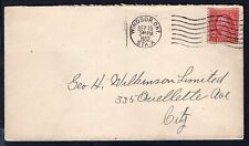 Windsor Ontario 1932 Local Cover. Machine Cancel On Us 2c Franklin Coil