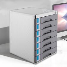 457 Drawer Desktop File Cabinet Storage Filing Cabinet With Label Lock Office