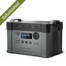 1500wh Mppt Portable Power Station 0-100 In 1.5 Hrs Ups Function 30a Rv Ac