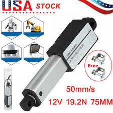 12v Electric Micro Linear Actuator 75mm 3 Stroke 4.2lb 19.2n Fast Speed 2inchs