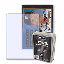 Bcw 3.5x5 - Topload Holder Package Of 25 For Holding Cards Photos Index Cards