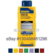 Irwin Strait-line Chalk Refill - Various Colors - New