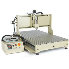 2200w 4-axis 6090 Router Cnc Engraver Woodworking Metal Carving Milling Machine
