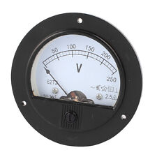 Ac 0-250v Analog Panel Voltmeter Voltage Meter Measuring Gauge Class 2.5