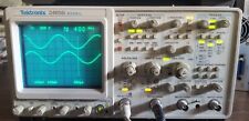 Tektronix 2465b Analog Scope Perfect. Only 20k Hrs. Bright Crt Triggers 600mhz