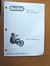 Berkel Model 300m Slicer Catalog Of Replacement Parts