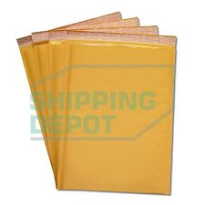 Pick Quantity 1-1000 5 10.5 X 16 Kraft Bubble Mailers Self Sealing Envelopes
